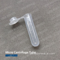 Tubo de micro centrífuga de plástico